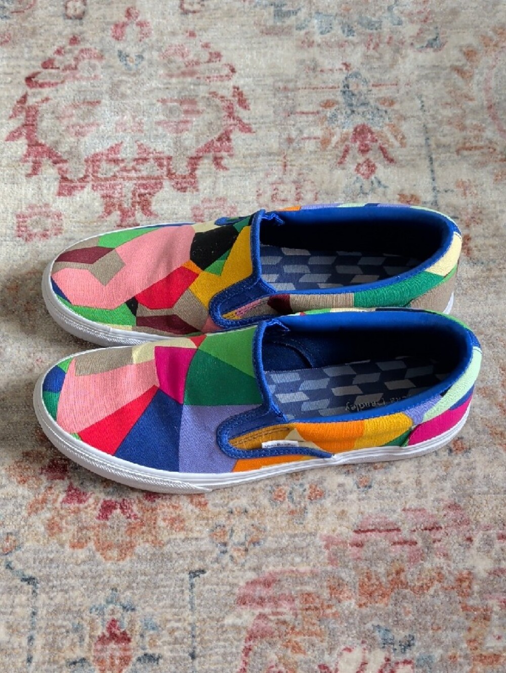 Vera Bradley Multicolor Kaleidoscope Slip-On Sneakers - Bright Mix - Picture 4 of 6